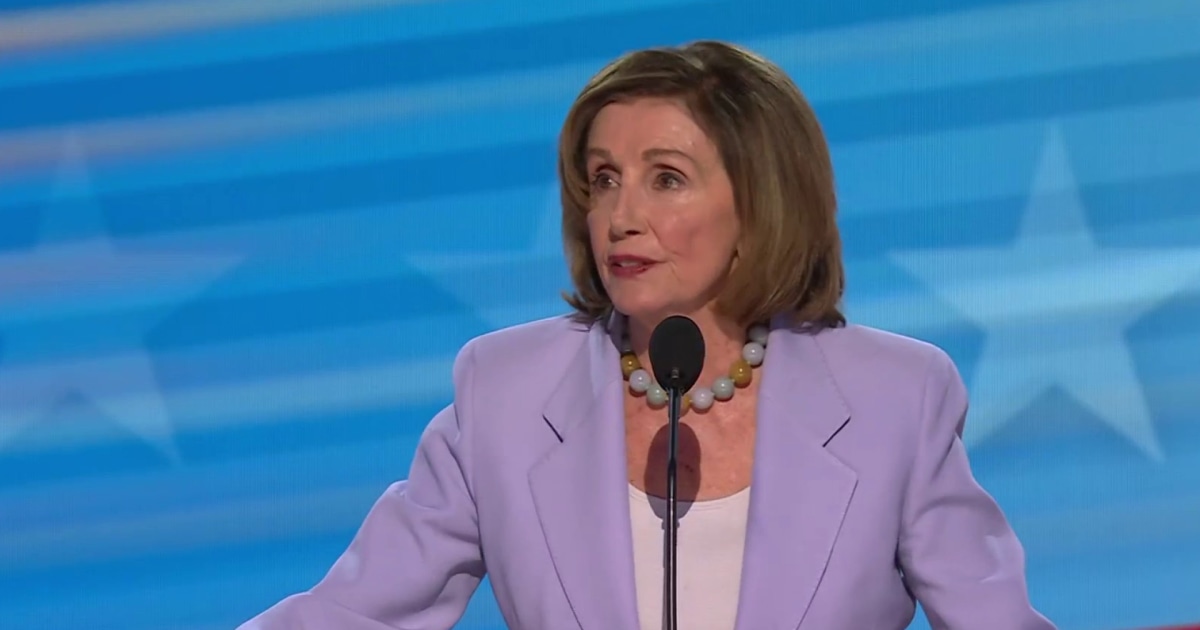 Watch Pelosi’s full remarks at the Democratic National Convention