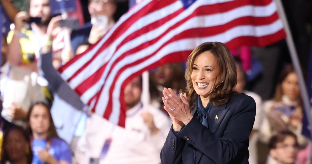 Watch Kamala Harris’ full remarks at the DNC