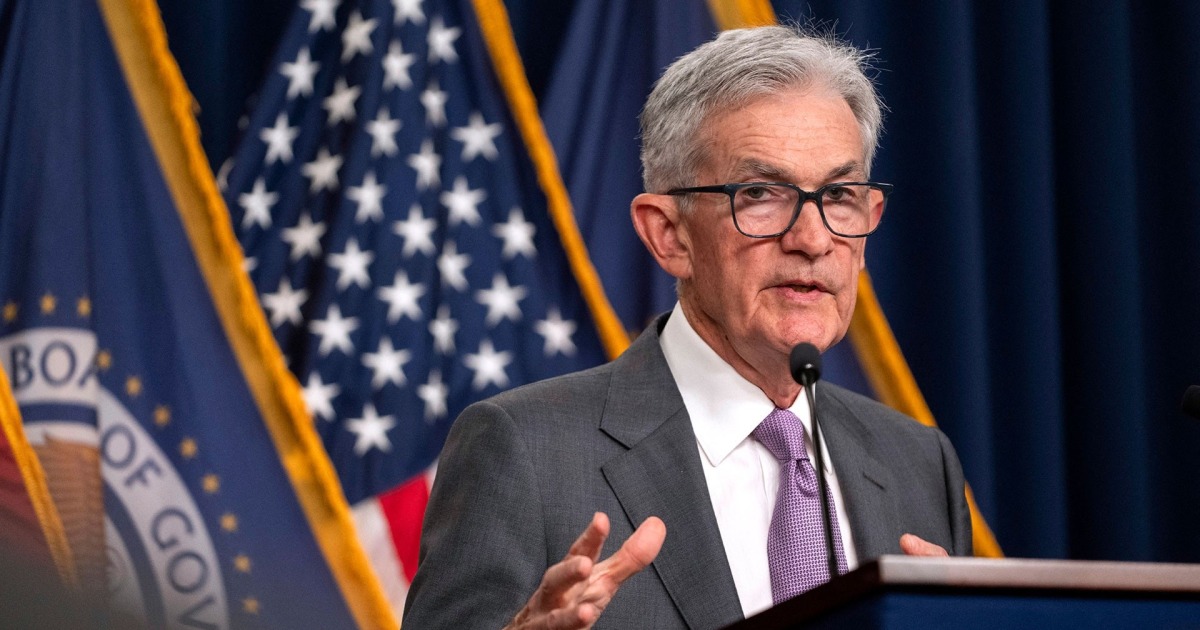 Federal Reserve chair indicates coming interest rate cuts