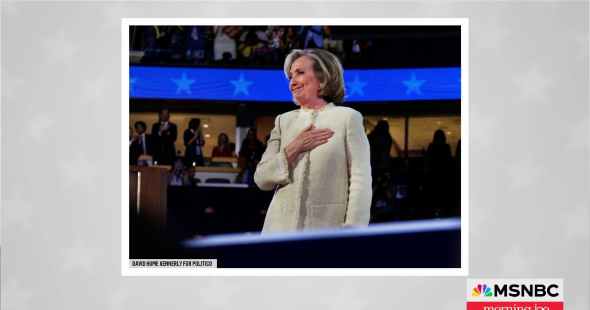 ‘You could feel the love in the room’ for Hillary, says photographer at DNC