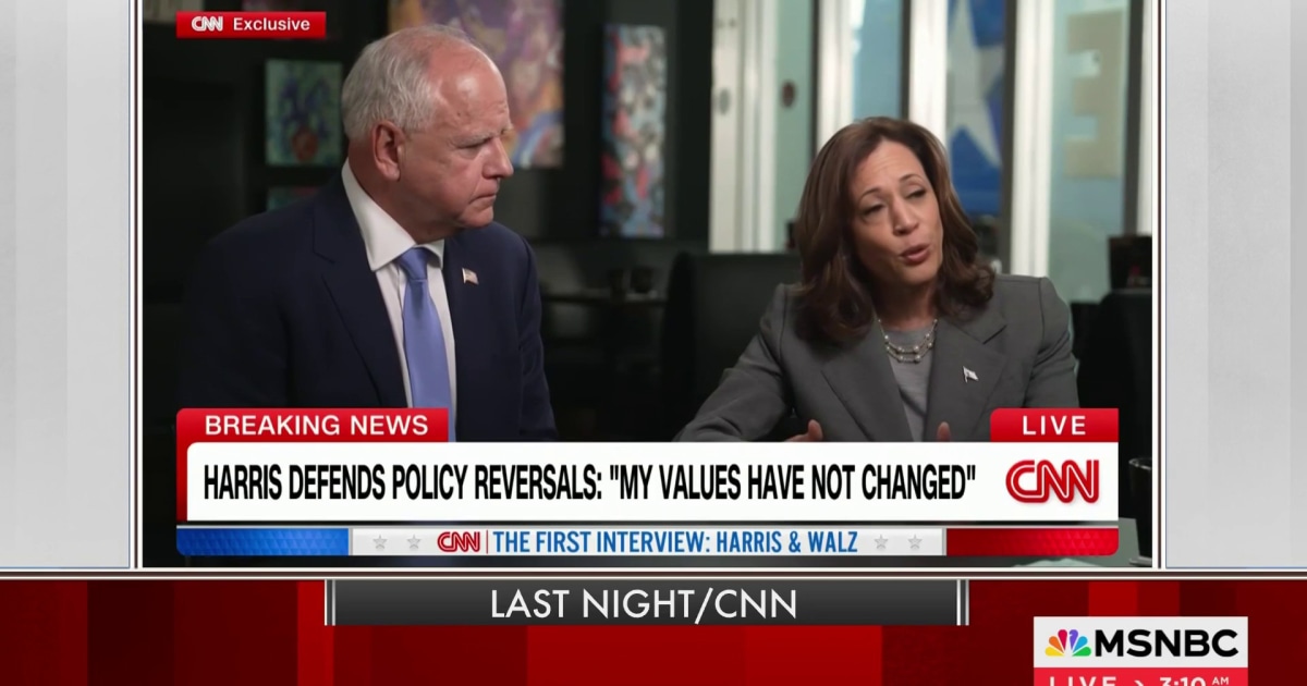 Panel reacts to Harris interview