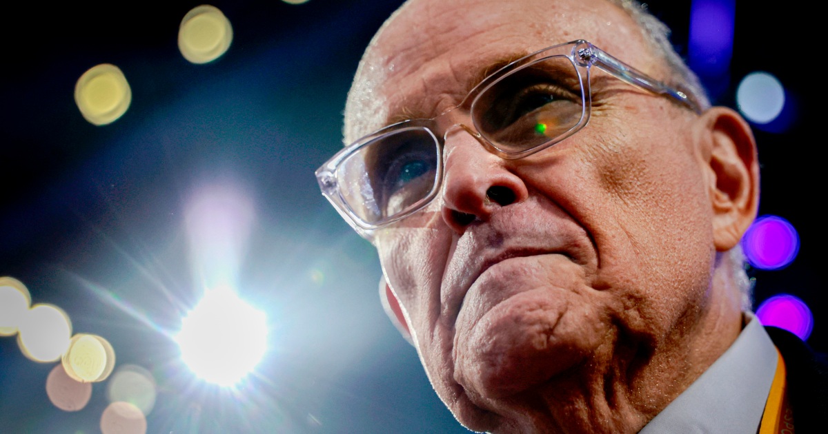 Bankruptcy judge tees up end to Rudy Giuliani’s Chapter 11 case