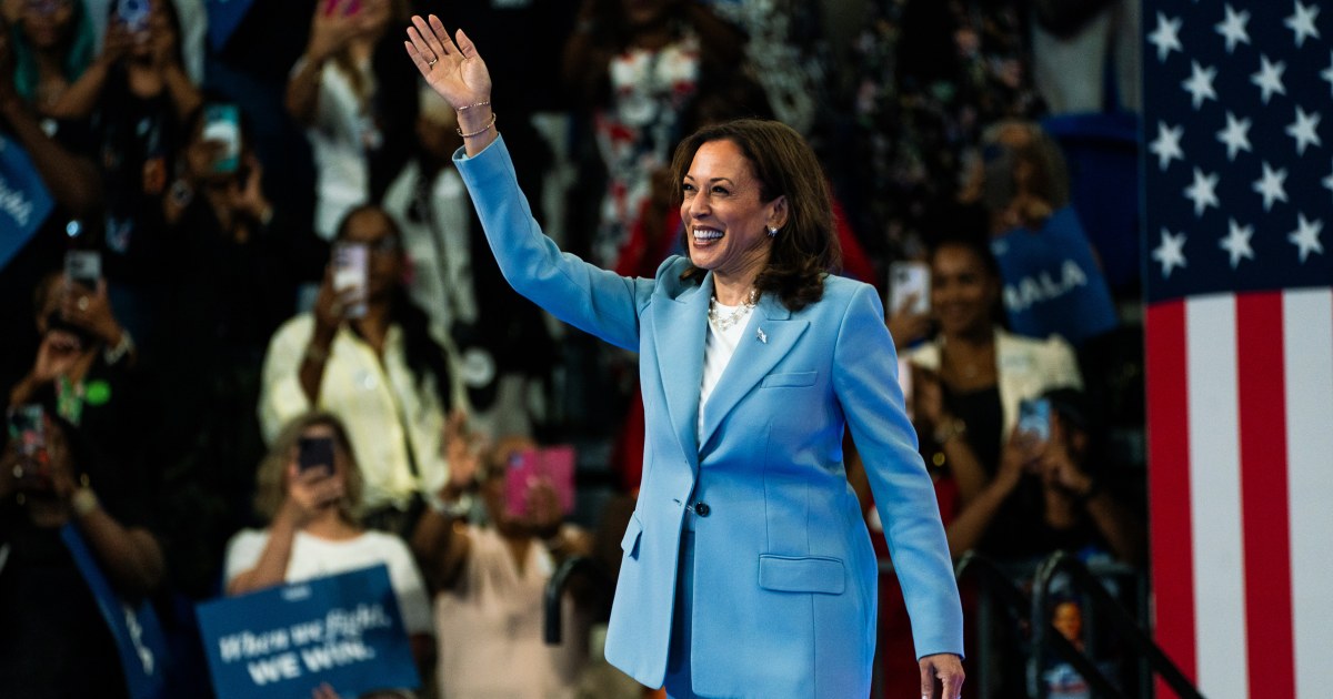 Kamala Harris delivers the only response we need to Trump’s regressive messaging