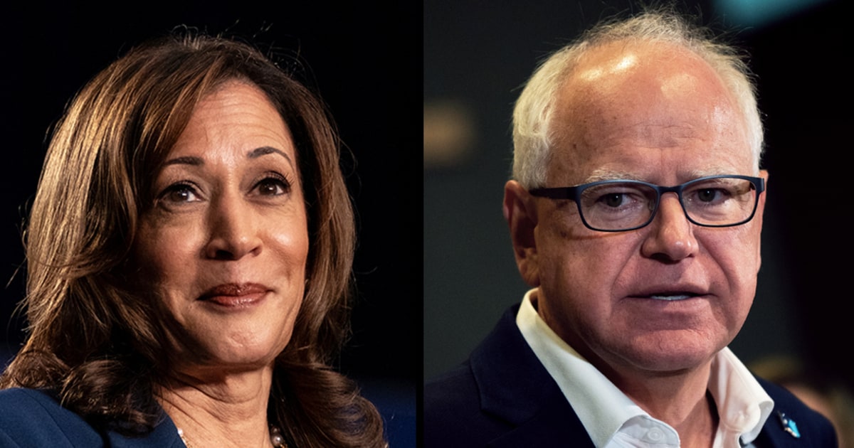 Harris chose Tim Walz as her running mate. Trump got weirder.