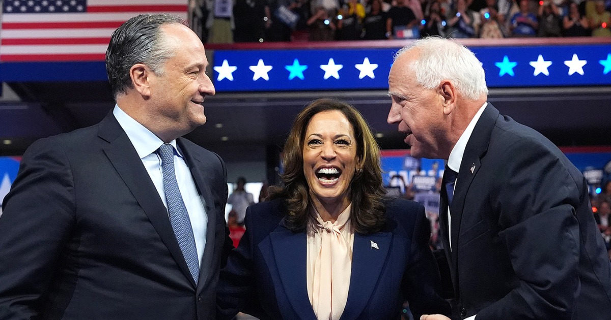 Why it matters that Kamala Harris has two white guys in her corner