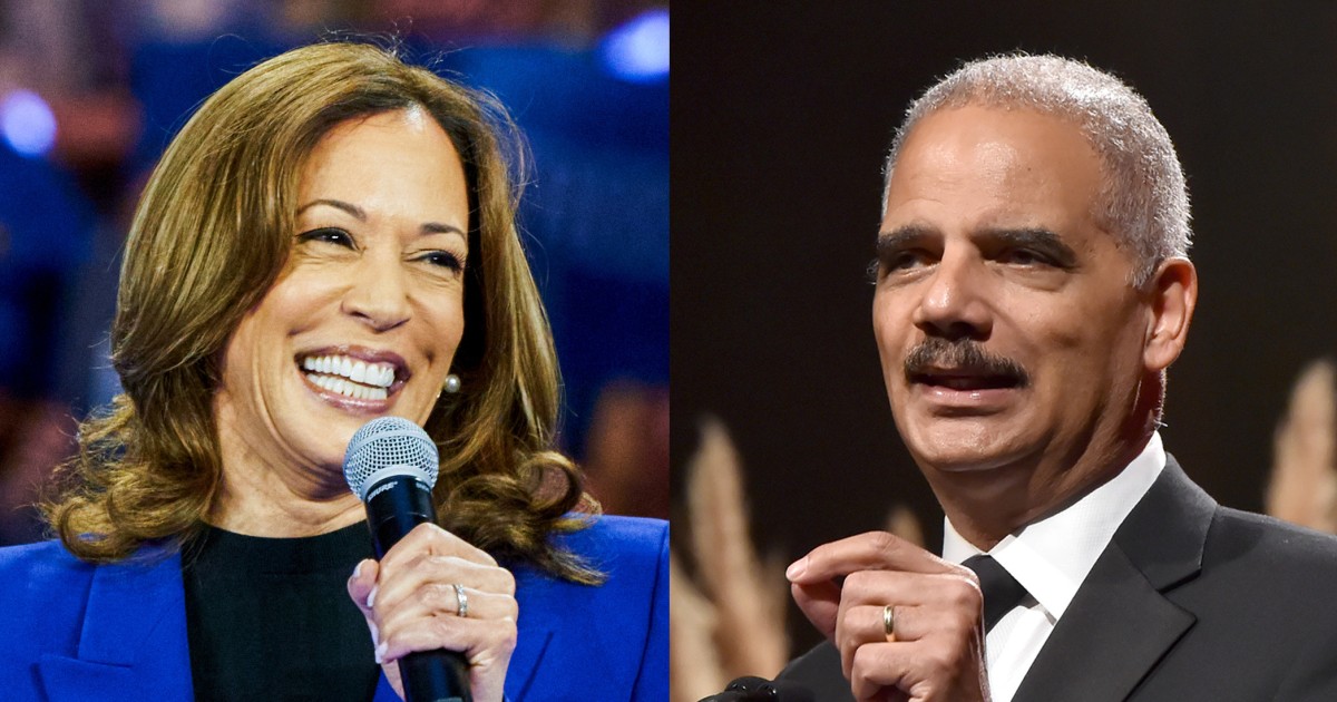 Eric Holder explains how Kamala Harris settled on Tim Walz as her vice presidential pick