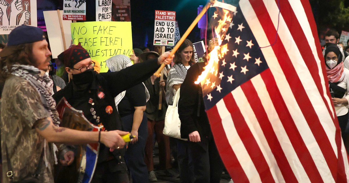 Trump again calls for flag-burning punishment: ‘We’ll make it constitutional’