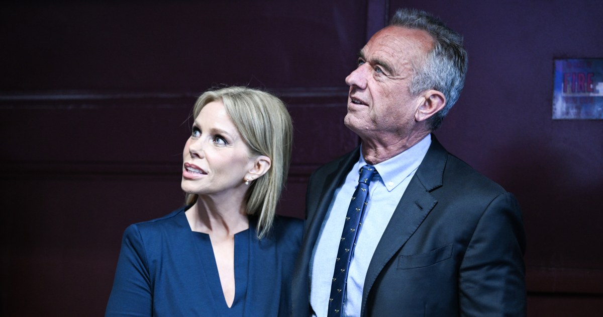 RFK Jr. says his wife, Cheryl Hines, does not agree with his Trump endorsement