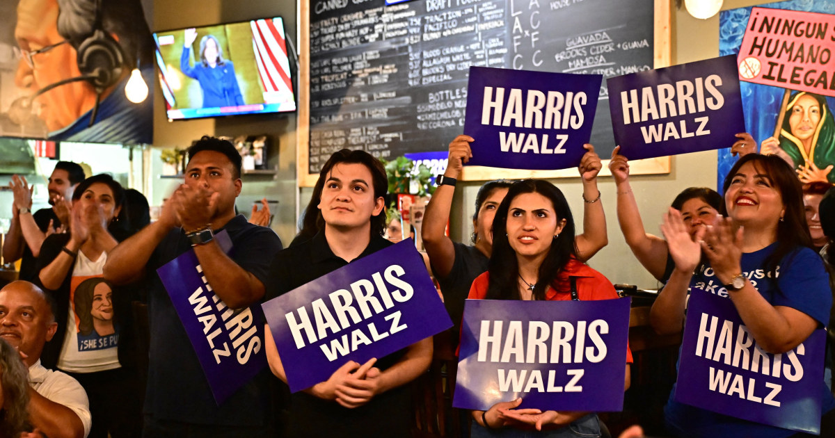 Why Kamala Harris’ surge in popularity with Latino voters is a big deal