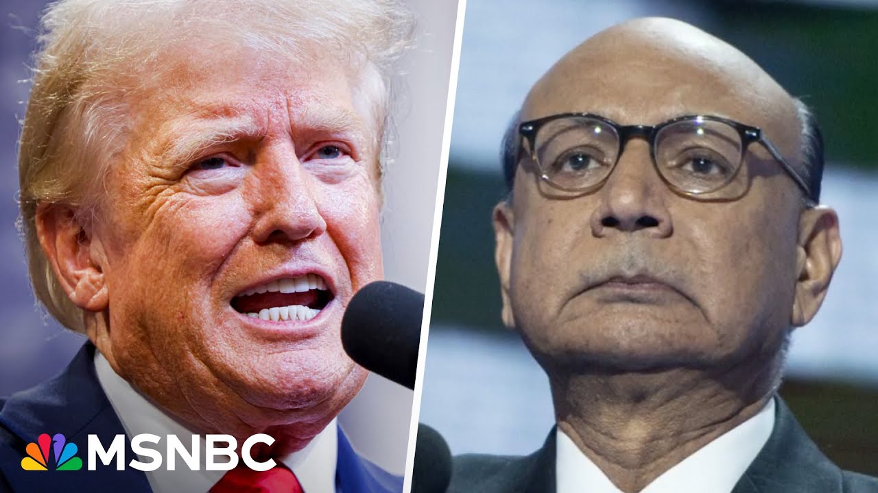 Gold Star father Khizr Khan: 'I am disgusted' by Trump's Arlington stunt