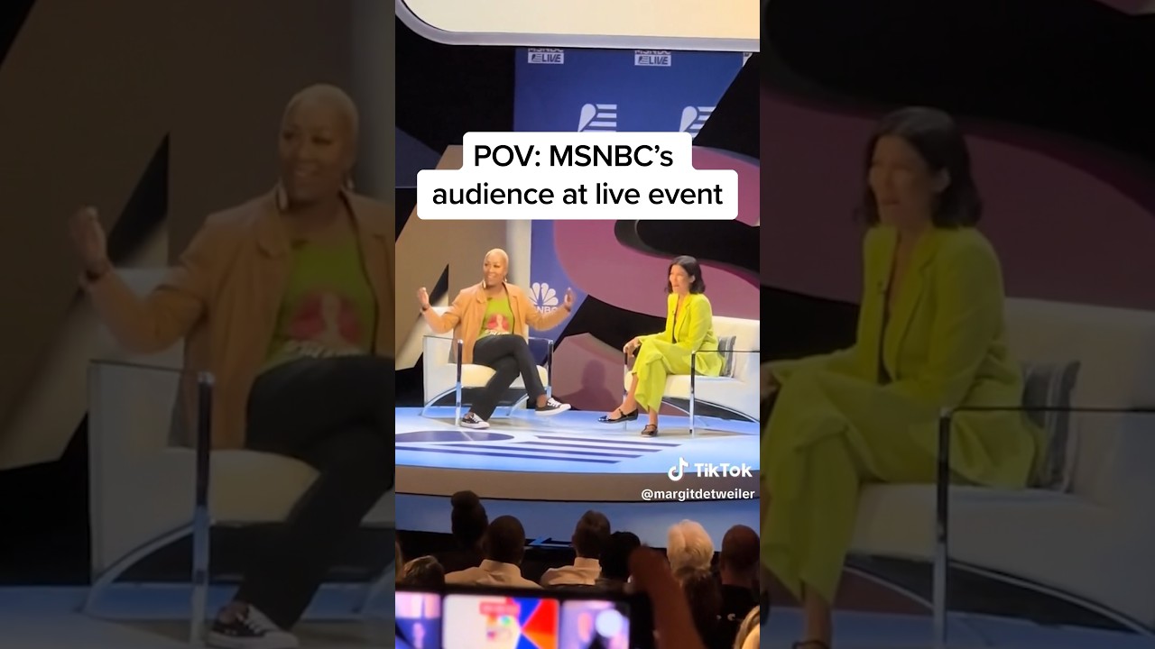 POV: MSNBC's audience at live event