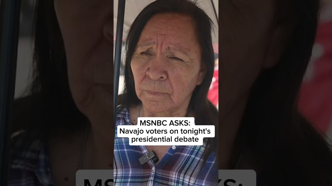 MSNBC ASKS: Navajo voters on tonight's presidential debate