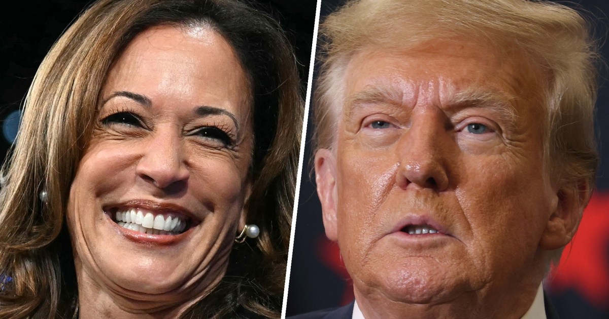 Harris widens her lead over Trump in new 2024 polling