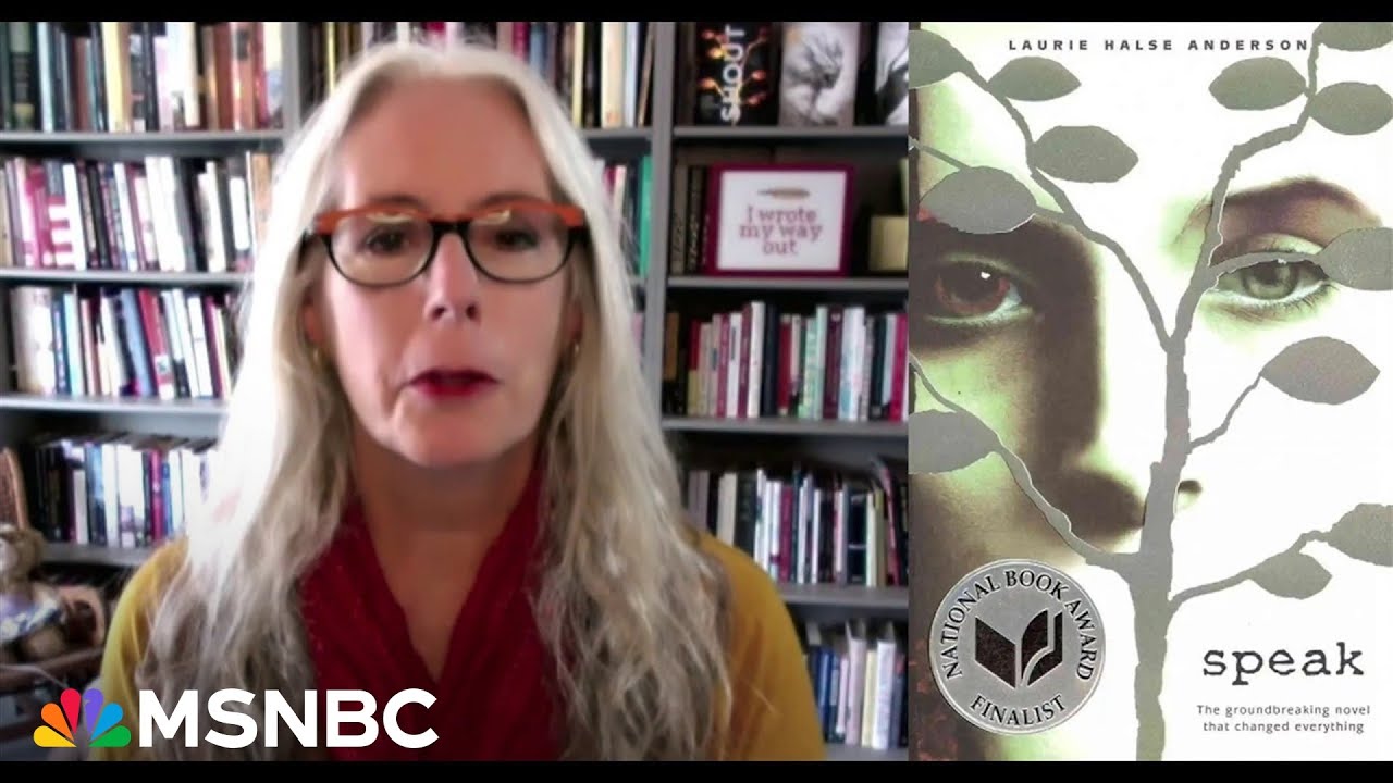 Velshi Banned Book Club: Laurie Halse Anderson and the coalition fighting book banning in the courts