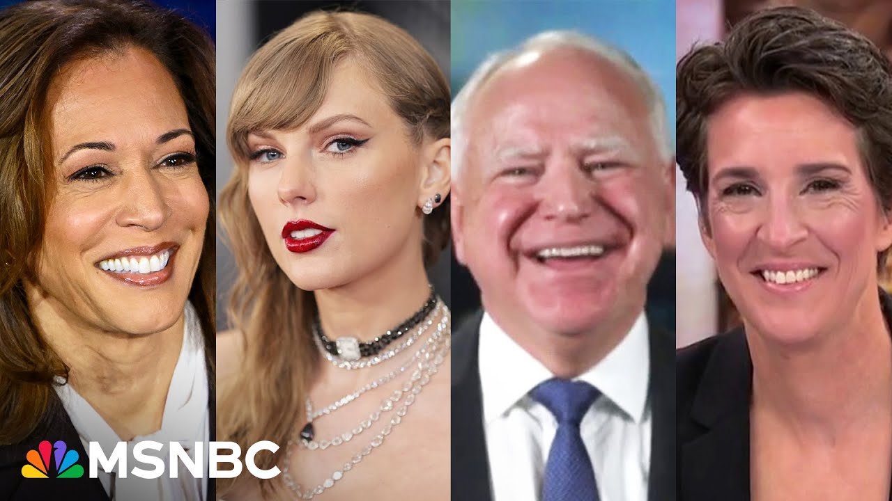 Taylor Swift endorses Kamala Harris: See Tim Walz react live