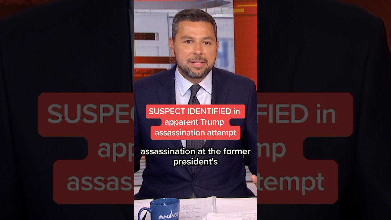 SUSPECT IDENTIFIED in apparent Trump assassination attempt