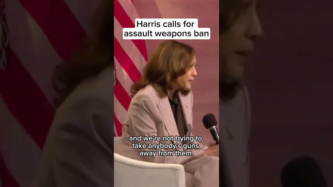 Harris calls for assault weapons ban