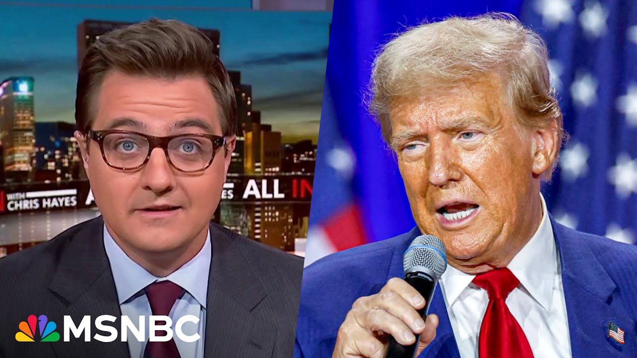 ‘Sheer insanity’: Chris Hayes slams Trump for not understanding his own economic plan