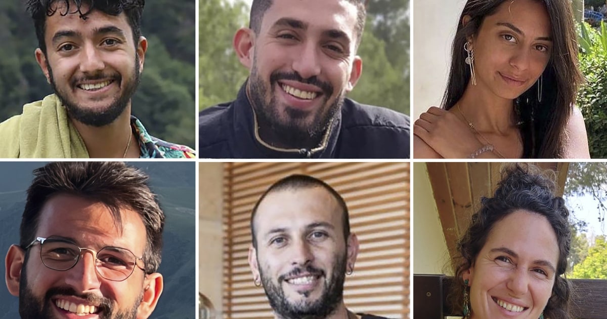 Six hostages, including Israeli American Hersh Goldberg-Polin, found dead in Gaza