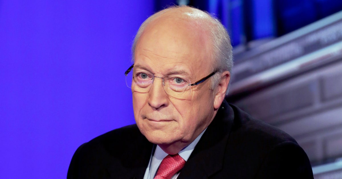 Dick Cheney is voting for Kamala Harris, too