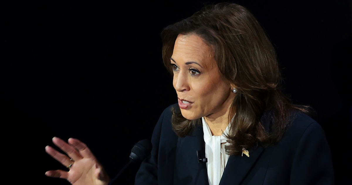 Harris calls Trump’s criticism of her identity a ‘tragedy’