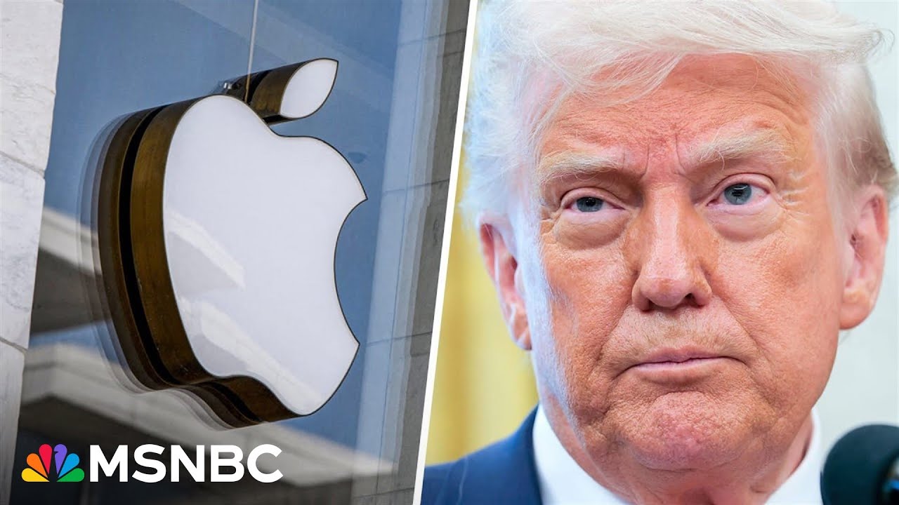 Apple becomes Trump’s latest target in trade war, threatens 25% on iPhones