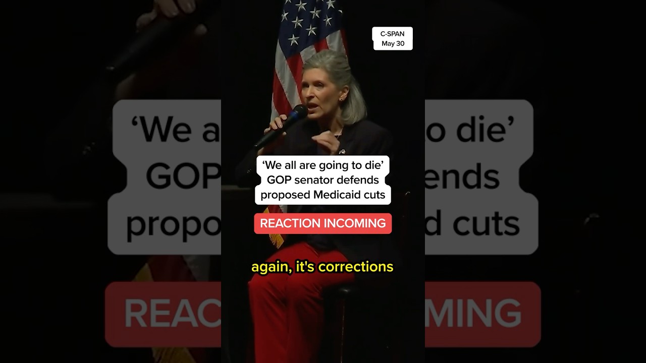 ‘We all are going to die’: GOP senator defends proposed Medicaid cuts