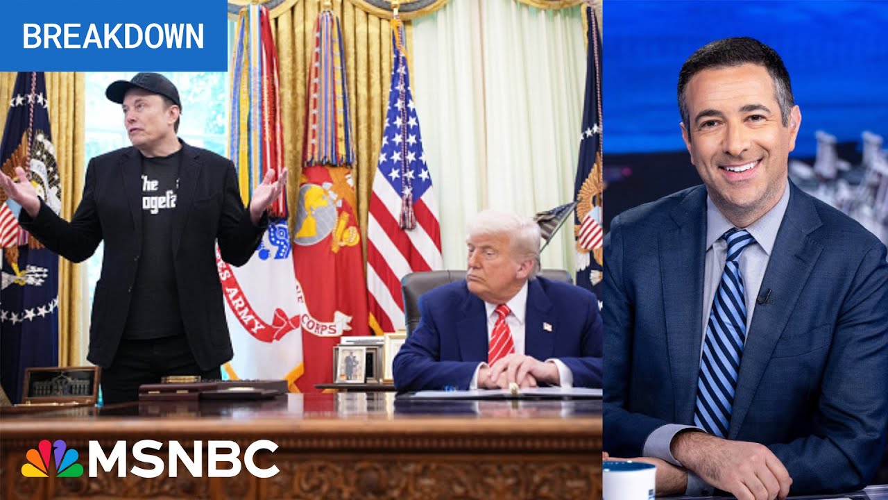 Elon Musk loses job, power and $50B! Melber on Musk’s losing bet in Trump 2nd term