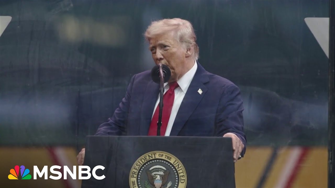 Trump speaks during Army’s 250th anniversary celebration