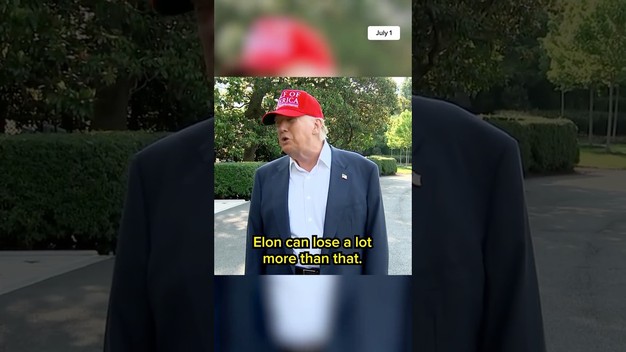 Trump-Musk BRAWL gets UGLY