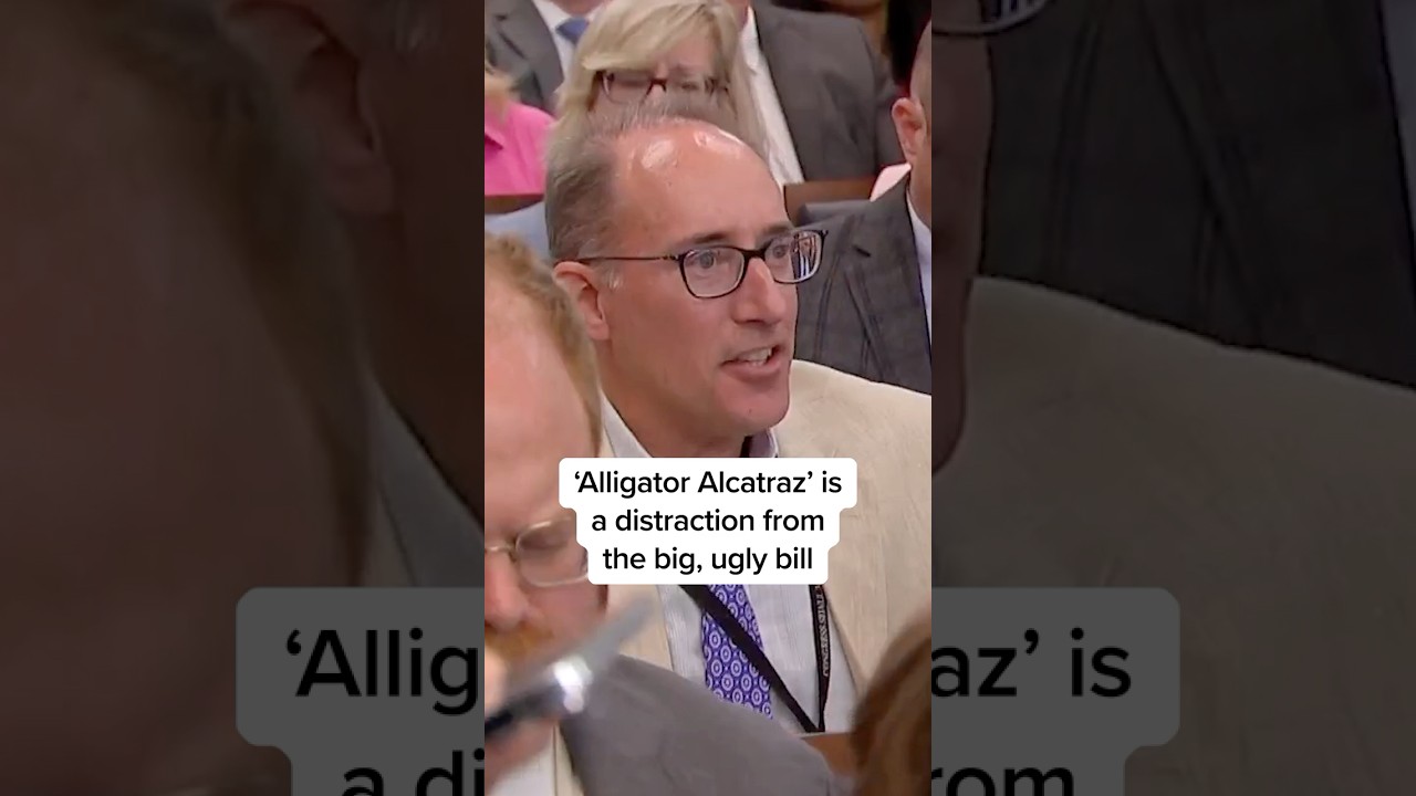 ‘Alligator Alcatraz’ is a distraction from the big, ugly bill